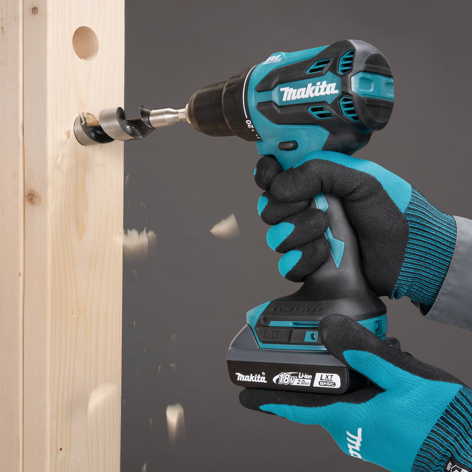 Makita Perceuse-visseuse sans balais 18V LXT 1/2", Outil seul DDF490Z