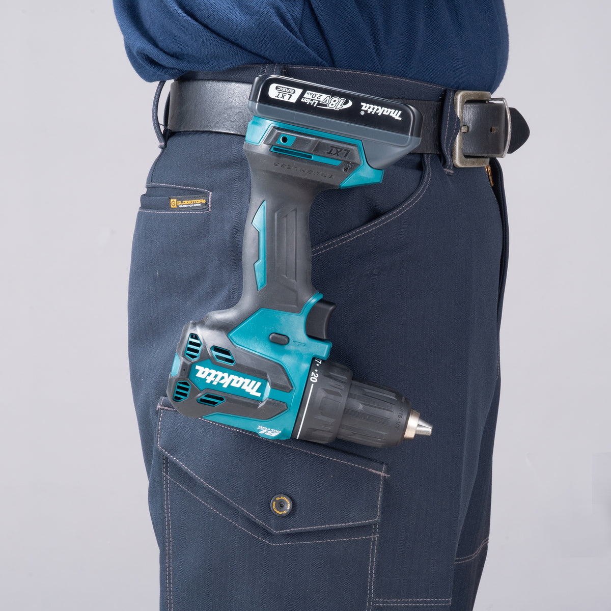 Makita Perceuse-visseuse sans balais 18V LXT 1/2", Outil seul DDF490Z