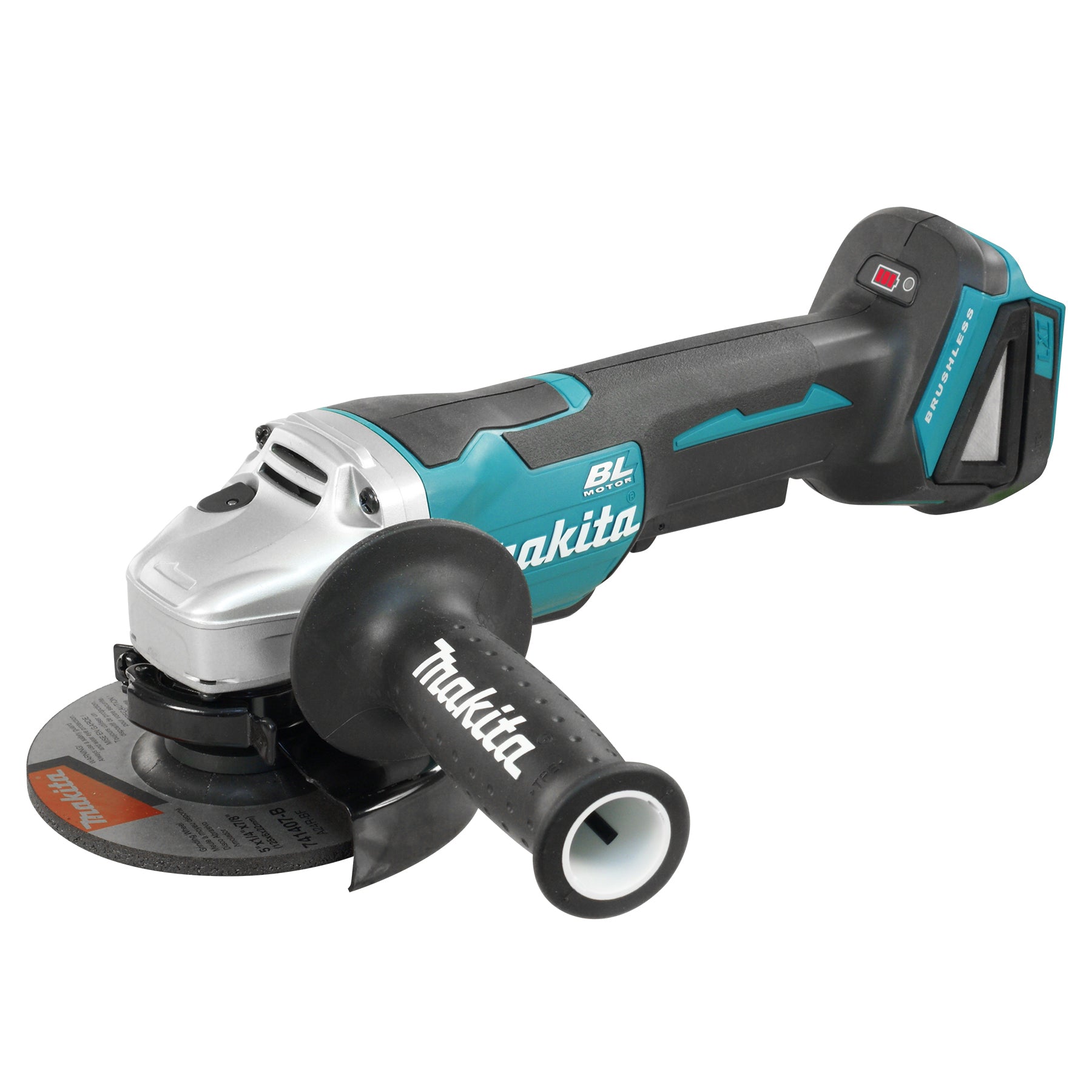 Makita 18V LXT Brushless 5" Angle Grinder w/Paddle Switch, Tool Only DGA505Z