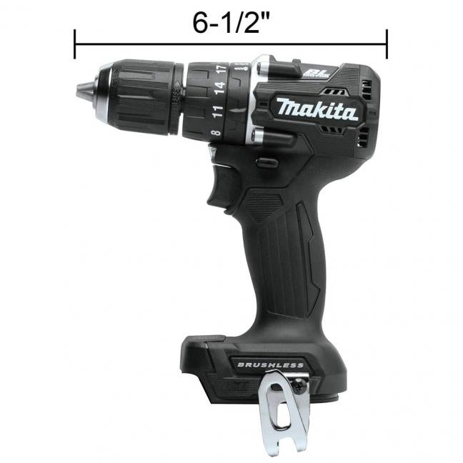 Makita Perceuse-visseuse à percussion sub-compacte LXT 18V 1/2" sans balais, Machine seule DHP487ZB