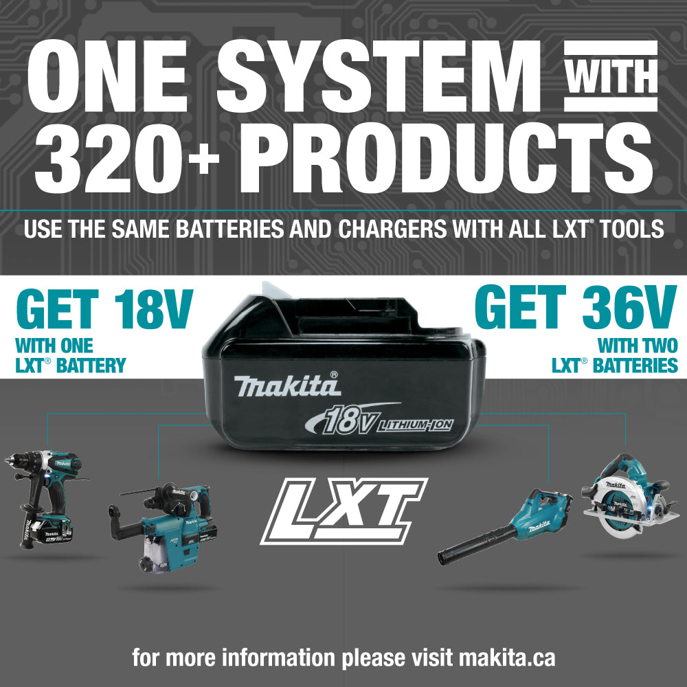 Makita Perforateur SDS-PLUS 15/16" LXT 18V, Nu DHR241Z