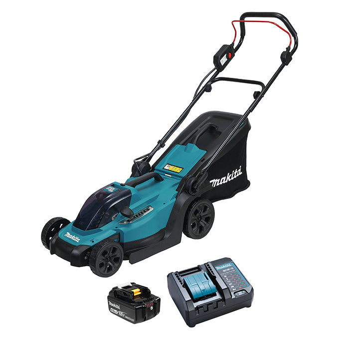 Makita Tondeuse à gazon 18V LXT 13" (33 cm), Kit avec batterie 4,0Ah DLM330M001