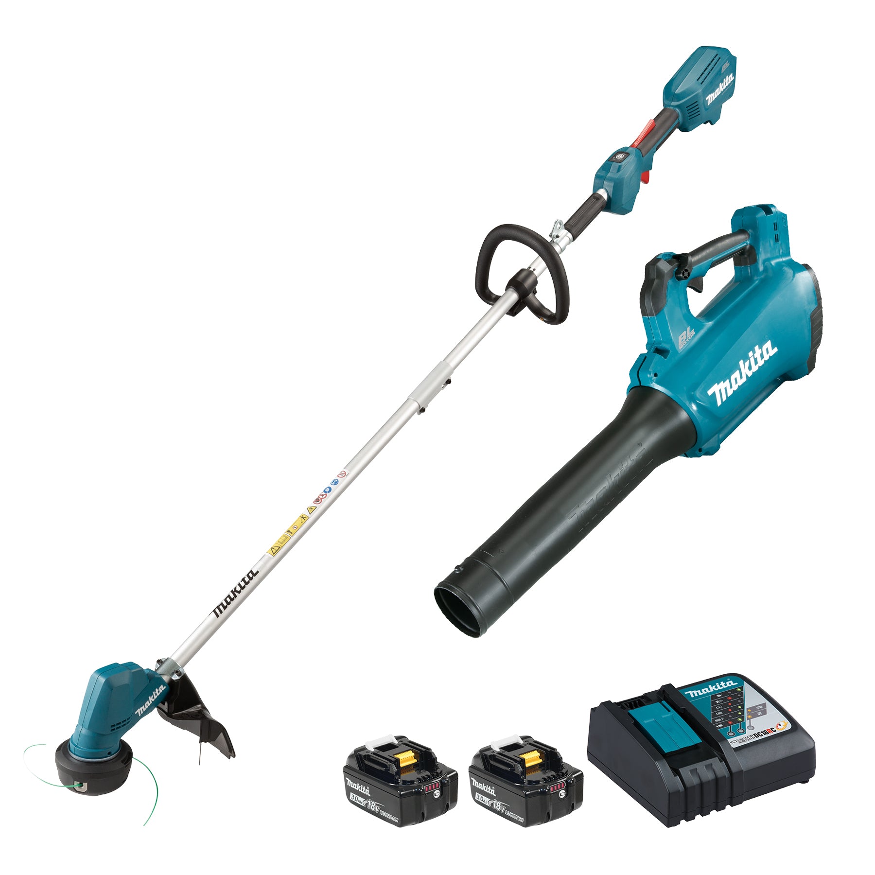 Makita 18V LXT Brushless 2 Tool Combo Kit, 3.0Ah x2 DLX2398