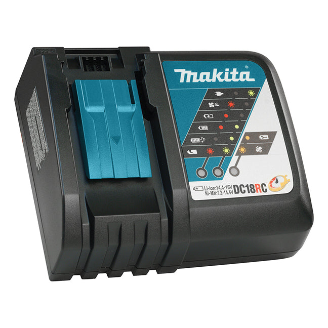 Makita Kit Combiné 2 Outils Sans Fil 18V LXT Brushless, 5,0Ah x2 DLX2412TX1