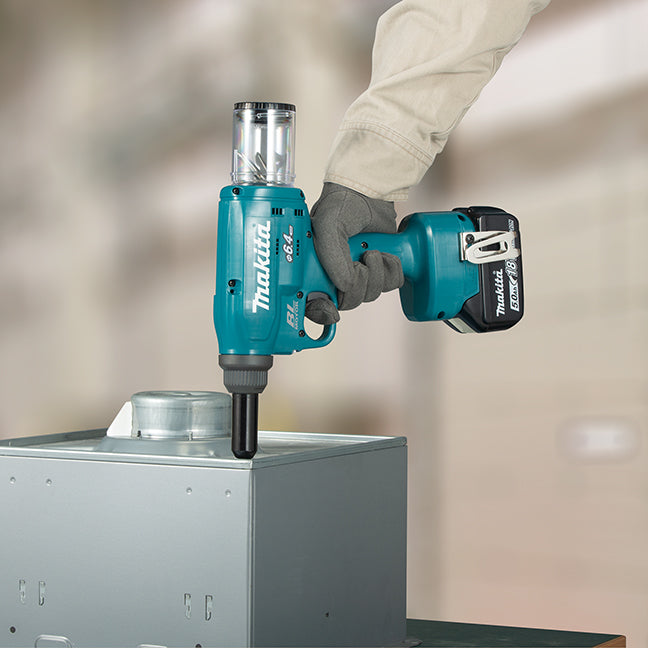 Makita Pince à Riveter Sans Fil LXT 18V Sans Balais, Dia. 3/16" - 1/4", Machine Seule DRV250Z
