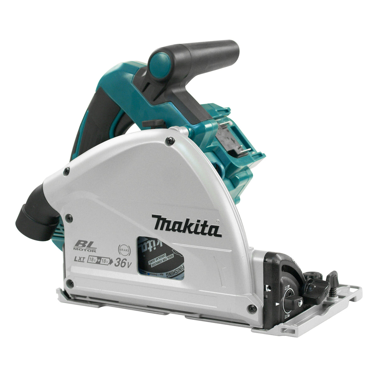 Makita Scie Circulaire à Plongée 6-1/2" sans Balais 36V(18Vx2) LXT, Nu (Outil Seul) DSP600ZJ