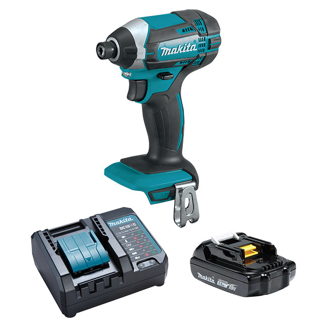 Makita Visseuse à chocs 18V LXT 1/4", compacte x1Kit DTD152Y003