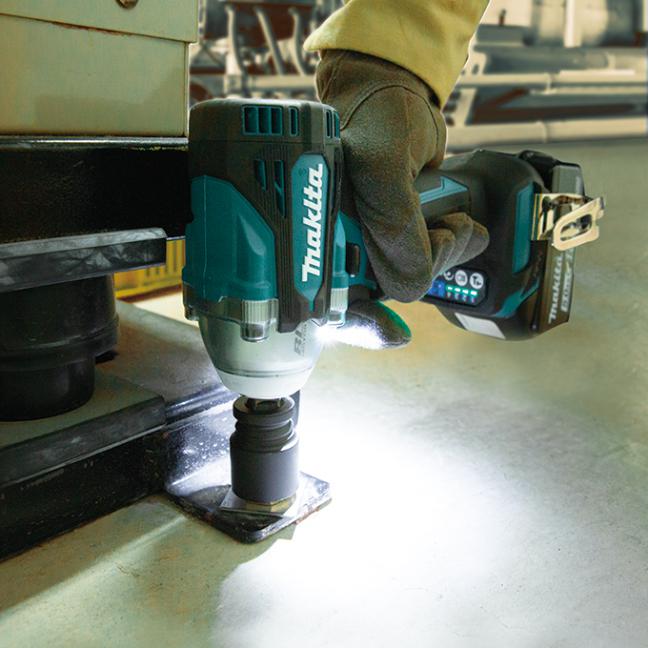 Makita Clé à chocs sans balais LXT 18V 1/2" avec goupille de détente, outil seul DTW301XVZ
