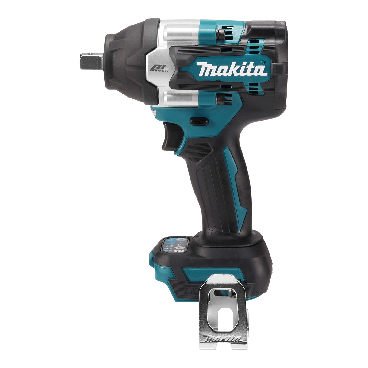 Makita Clé à chocs sans balais LXT 18V 1/2" avec goupille ronde, outil seul DTW701XVZ