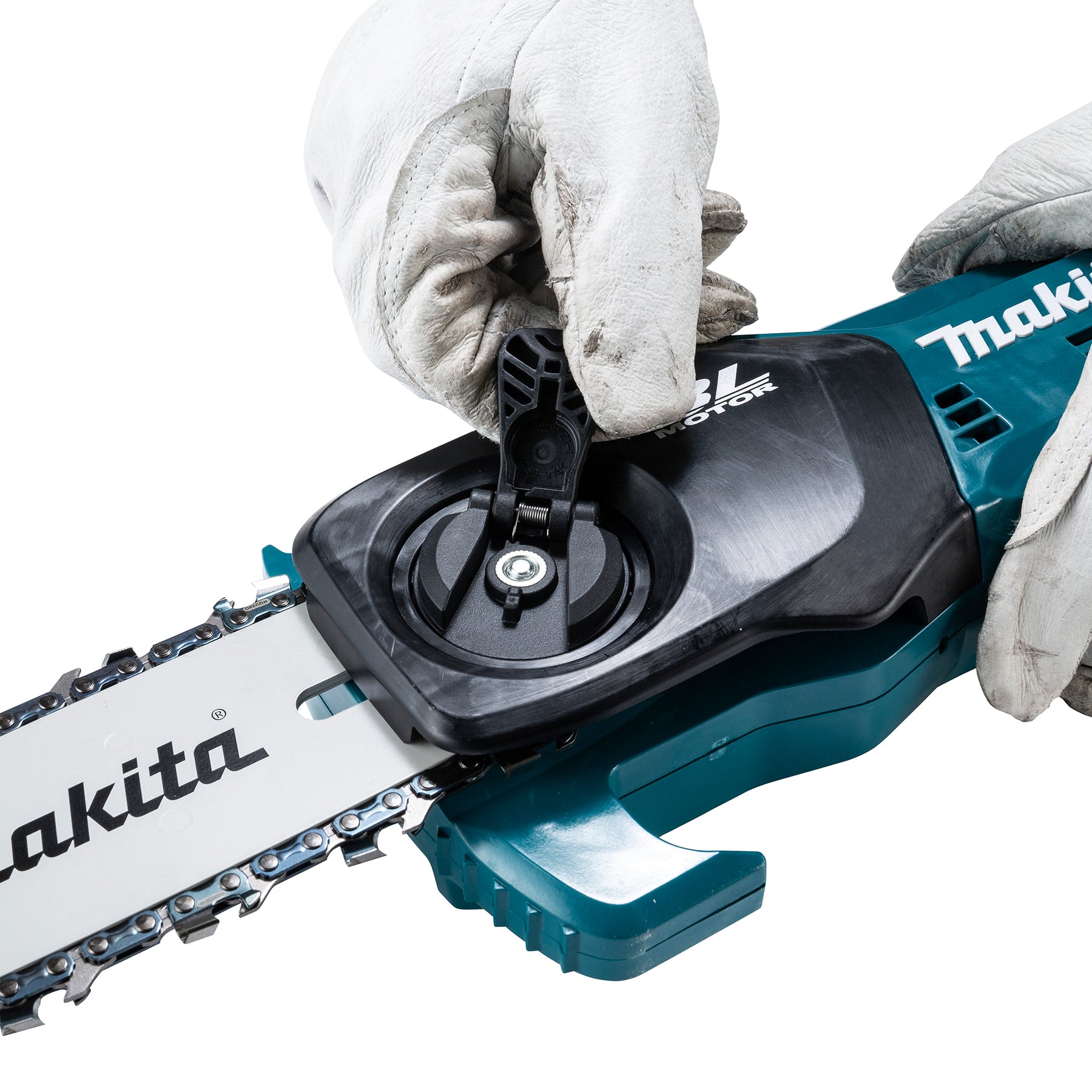 Makita Tronçonneuse sur perche sans balais 8" 18V LXT, Kit avec batterie 5,0Ah x1 DUA200RT