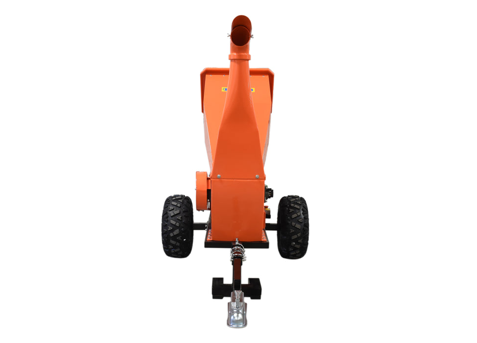 Ducar Broyeur à bois Heavy Duty 15 CV, moteur 420 cc, démarrage électrique DUEB1500E-HD