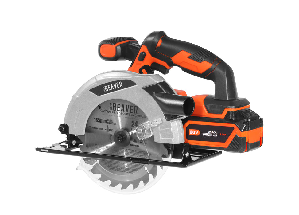 Ducar 6 1/2" Circular Saw - 20V - 4Ah Battery DUECCS334