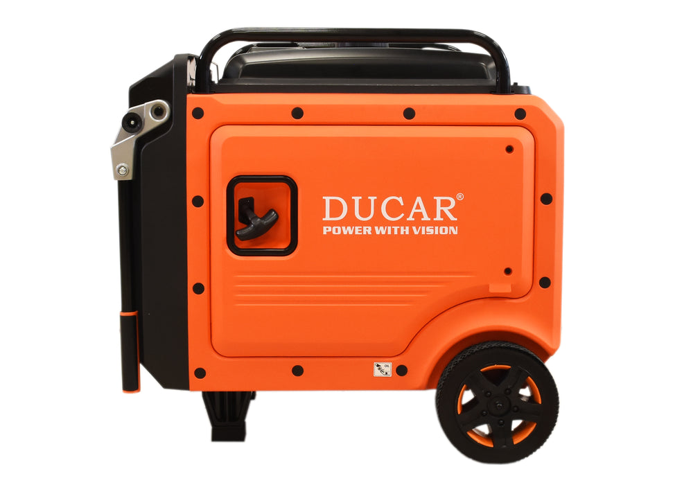 Ducar Groupe électrogène inverseur 8500W, 16 HP, démarrage à distance, essence DUED8600IR