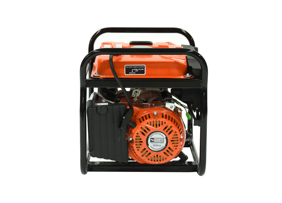 Ducar Groupe électrogène 1500W, 3,5 CV, essence DUEDG1500