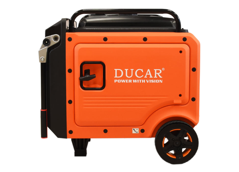 Ducar Génératrice à onduleur 8500W, 16 CV, démarrage à distance, bi-carburant (GPL / essence) DUEDLG8600IR