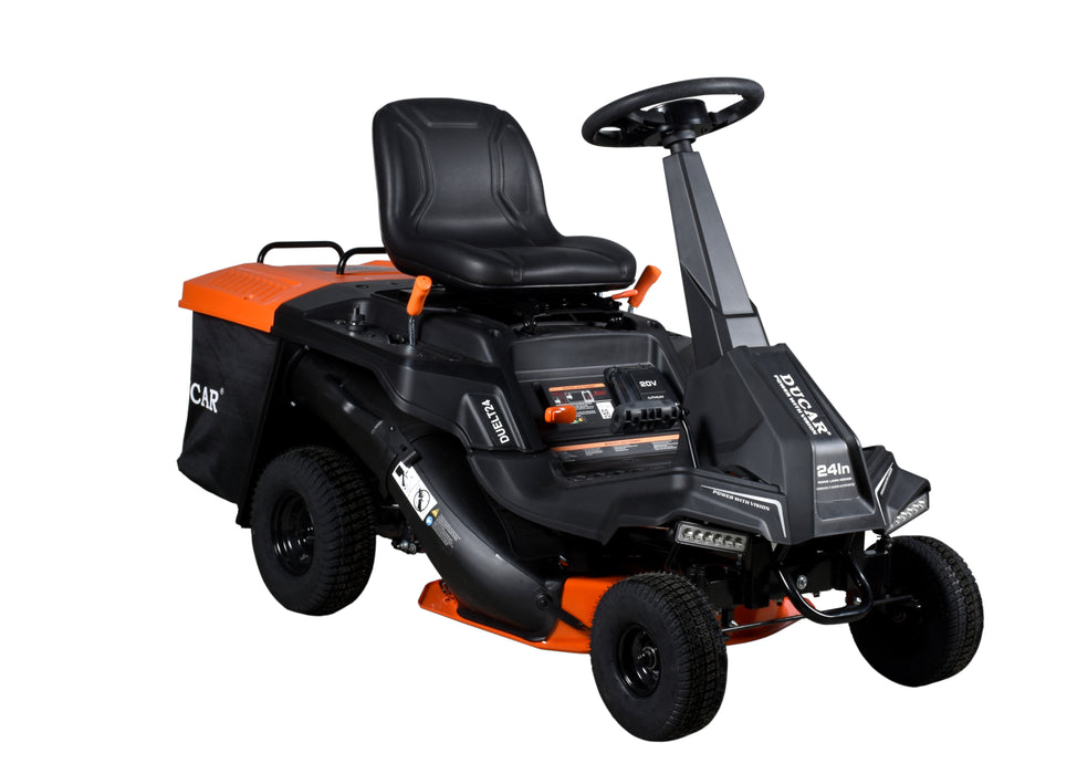 Ducar Tracteur de pelouse 24" DUELT24