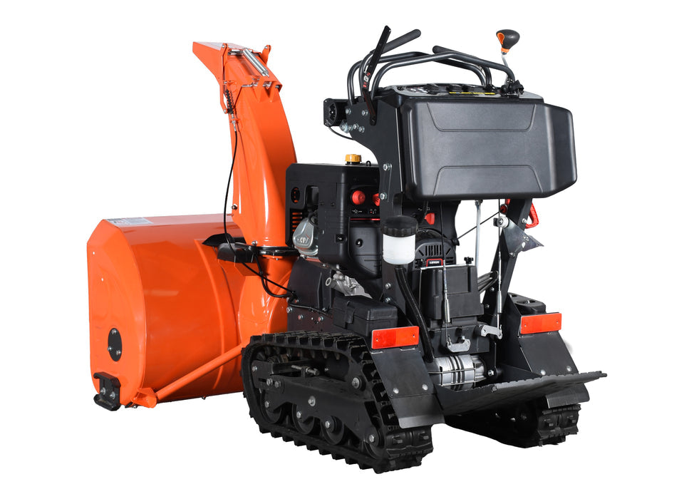 Ducar 42″ Snow Blower, Stand-On, 420 cc, tracks, 12V electric start, LED light (Available June 2026) DUESBSO1542T
