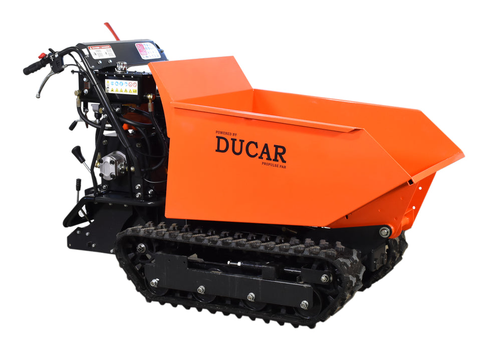 Ducar Motorized tracked wheelbarrow, 1102 lb capacity DUEWB1100TR