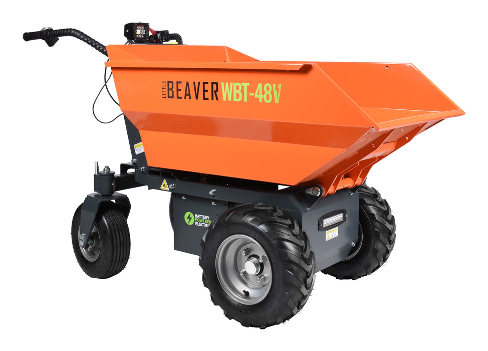 Ducar Brouette motorisée électrique, capacité de 1105 lb DUEWBT-48V