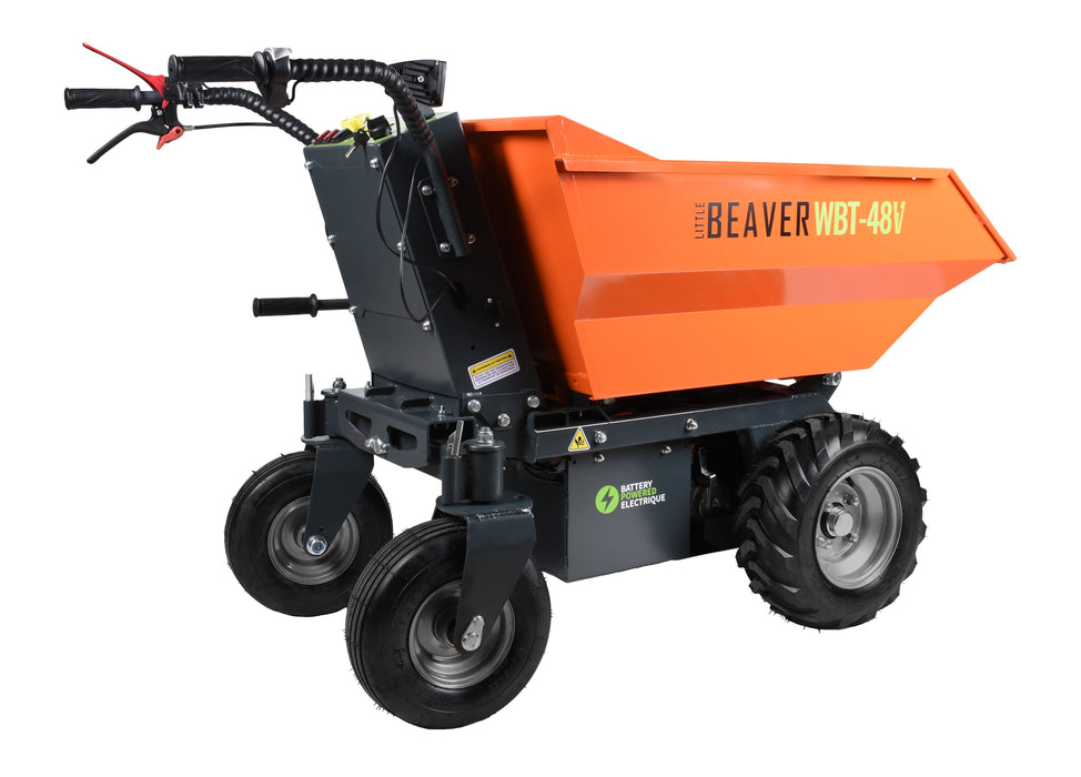 Ducar Brouette motorisée électrique, capacité de 1105 lb DUEWBT-48V