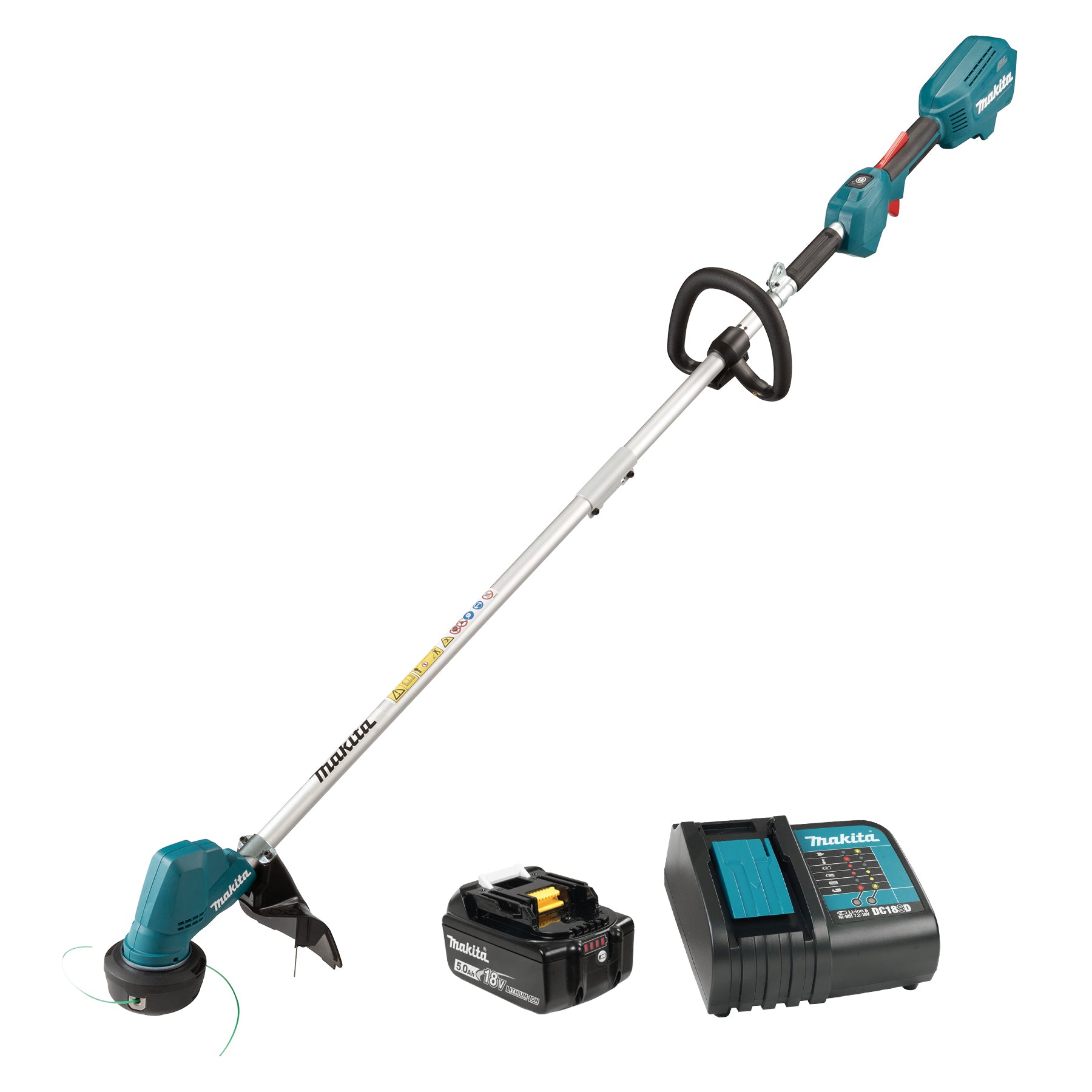 Makita 18V LXT Brushless 13" Line Trimmer, 5.0Ah x1Kit DUR192LST1