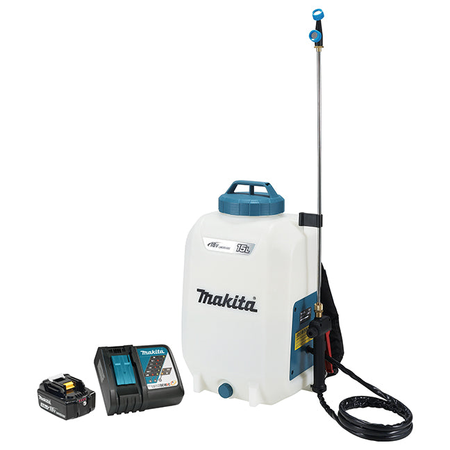 Makita Pulvérisateur à dos LXT 18V 15 L, kit 1x 3.0Ah DUS158RF