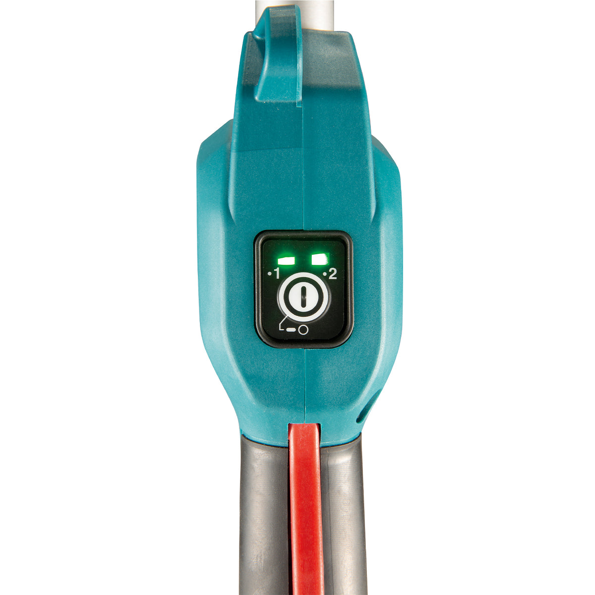 Makita Unité motrice Split Shaft Brushless 18V LXT avec tronçonneuse sur perche EY402MP, Kit avec 2 batteries 4.0Ah DUX18RMX12