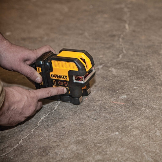 Dewalt 12V MAX* Compatible 2 Spot + Cross Line Red Laser DW0822LR