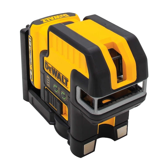 Dewalt 12V MAX* 5 Spot + Cross Line Green Laser DW0825LG