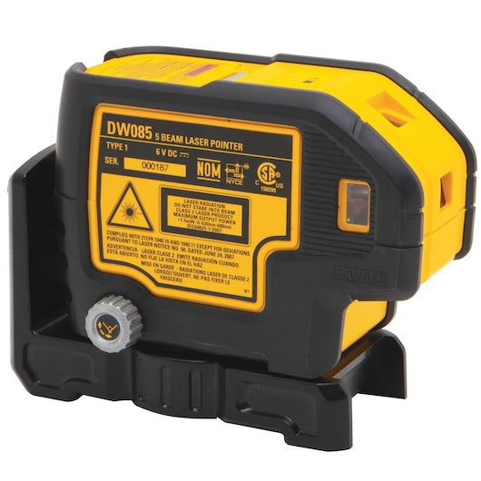 DeWalt DW085K Pointeur laser à 5 faisceaux DW085K