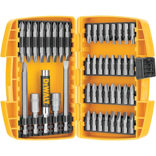 DeWalt Ensemble de 45 embouts de vissage DW2166