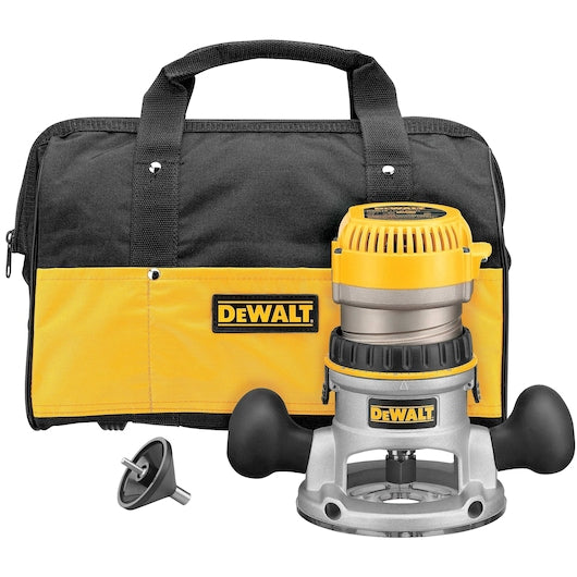 DeWalt Kit de défonceuse à base fixe DW616K 1‑3/4 HP DW616K