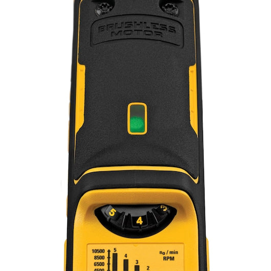 DeWalt Meuleuse d'angle petite 5 po. sans balais à interrupteur à palette avec FREIN DE REBOND™ DWE43214NVS