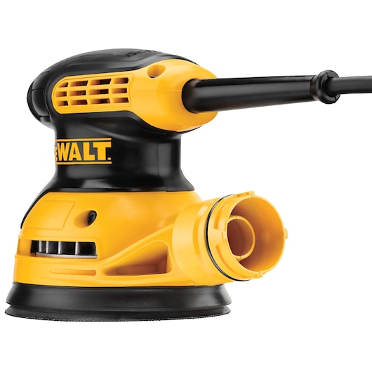 DeWalt Ponceuse orbitale aléatoire 5" à vitesse unique - Pad à boucle et crochet DWE6421