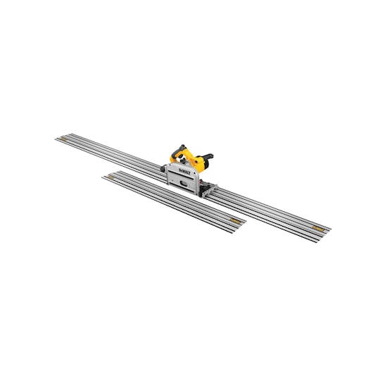 DeWalt Kit TrackSaw 6-1/2" (165 mm) avec rails de 59" et 102" DWS520CK