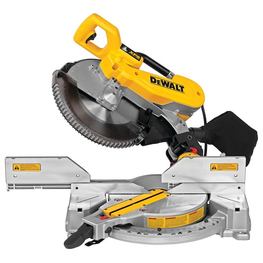 Dewalt 15 Amp 12 in. Electric Double-Bevel Compound Miter Saw with CUTLINE™ DWS716XPS