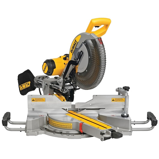 DeWalt Scie à onglet compound à glissière double biseau 12 po DWS780