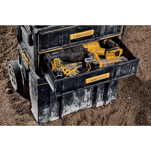 Dewalt TOUGHSYSTEM® 2.0 Two-Drawer Unit DWST08320