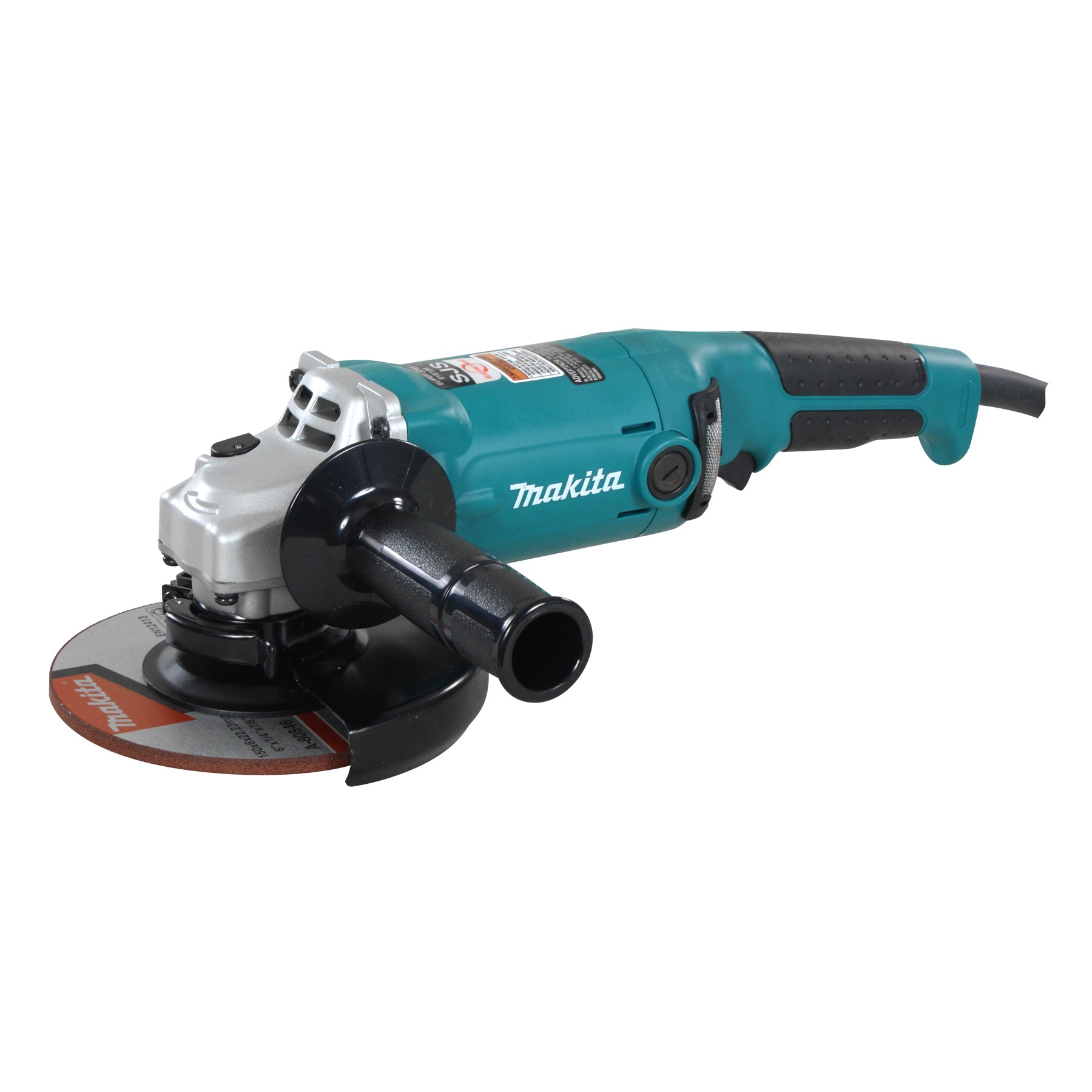Makita 6" Angle Grinder w/SJS,Electric Brake & Trigger Switch AC/DC GA6020