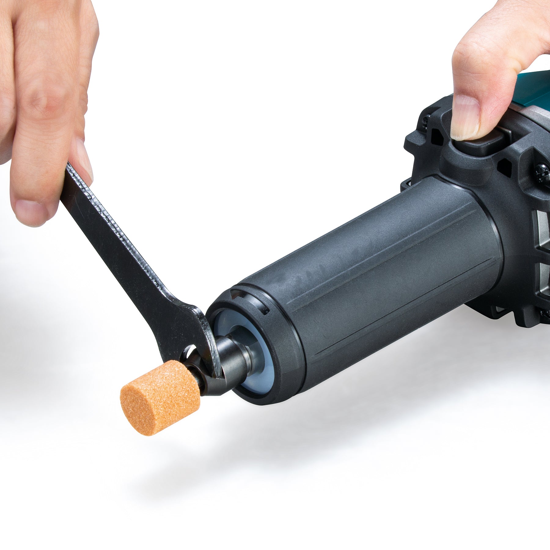 Makita Meuleuse droite 1/4" sans balais 40Vmax XGT avec interrupteur palette, outil seul GD002GZ