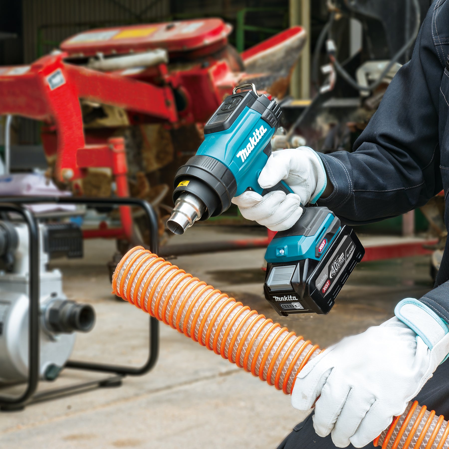 Makita Pistolet thermique 40Vmax XGT, outil seul HG001GZ01