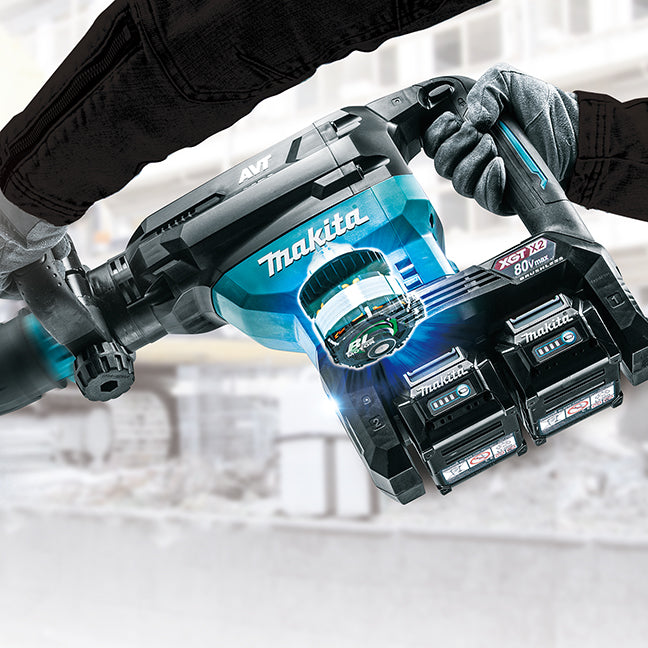 Makita 80V(40Vx2)max XGT Brushless 26 lbs Demolition Hammer SDS-MAX, Tool Only HM002GZ03