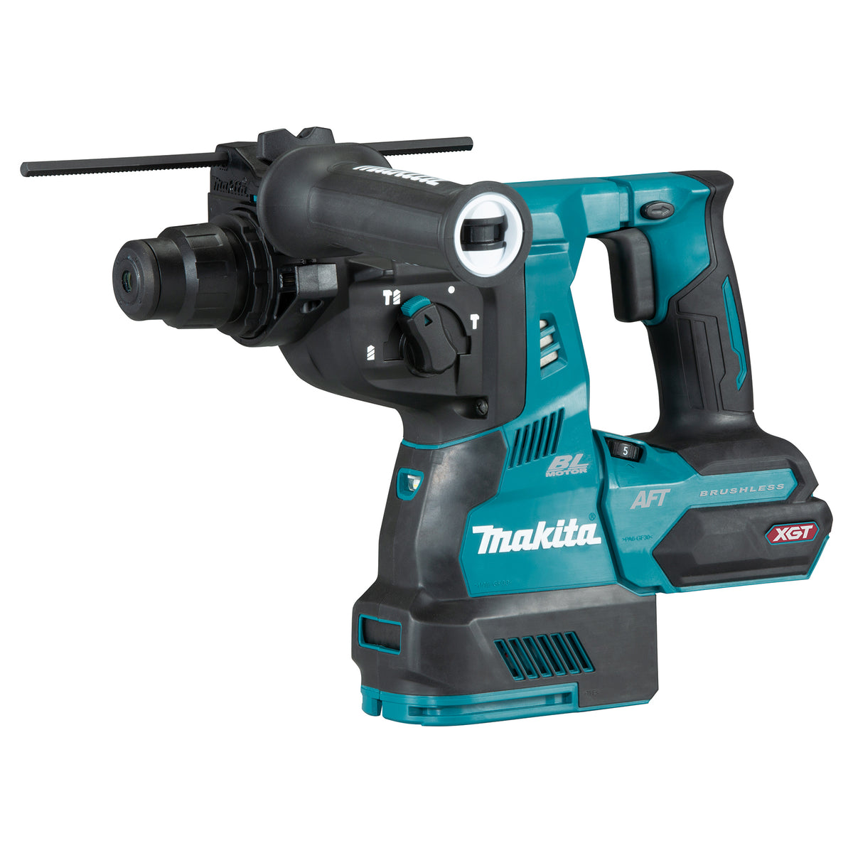 Makita Marteau perforateur sans fil SDS-PLUS XGT 40Vmax Brushless 1-1/8" avec AWS, Machine seule HR001GZ