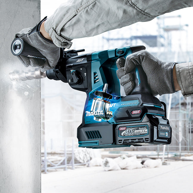Makita 40Vmax XGT Brushless 1-1/8" Rotary Hammer SDS-PLUS, Tool Only HR003GZ