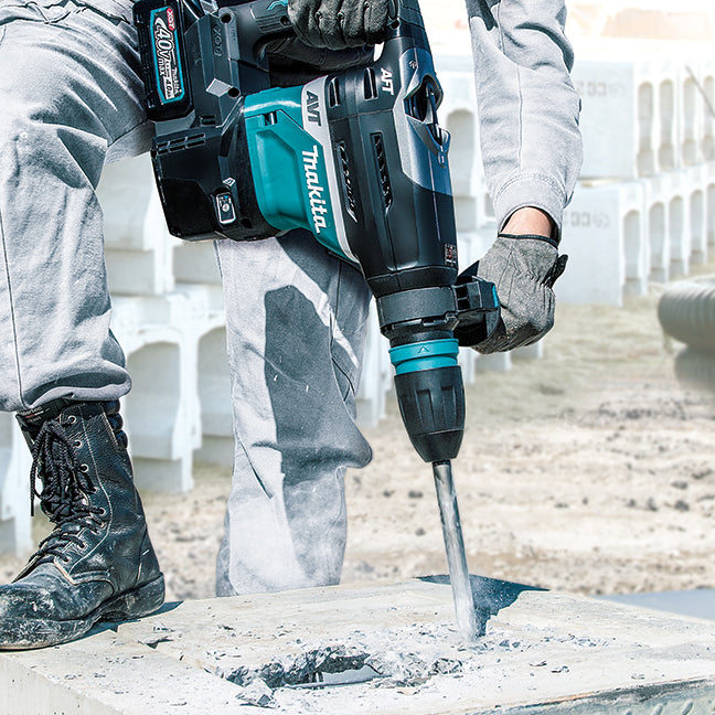 Makita 40Vmax XGT Brushless 1-9/16" Rotary Hammer SDS-MAX, Tool Only HR005GZ