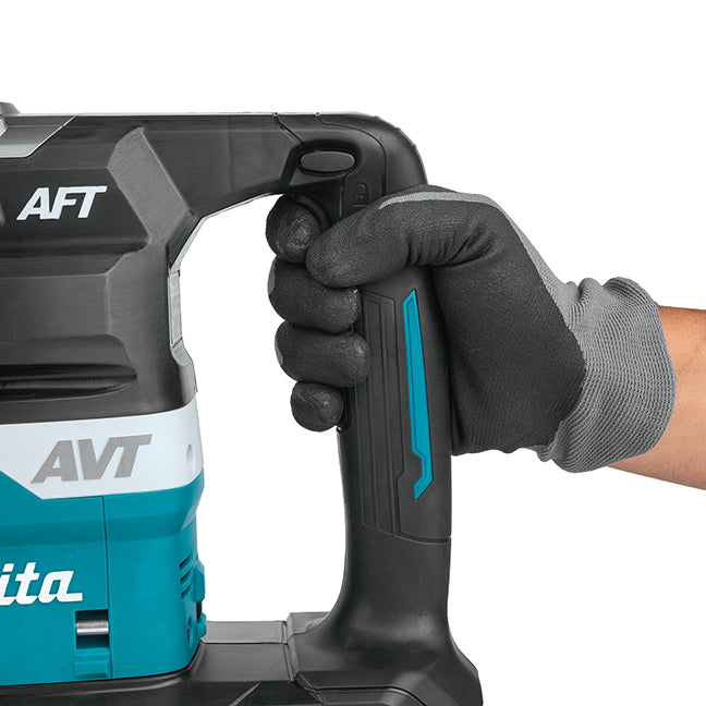 Makita Marteau perforateur sans fil 80V(40Vx2)max XGT sans balais 2" SDS-MAX avec AWS, kit avec 2 batteries 4.0Ah HR006GM203