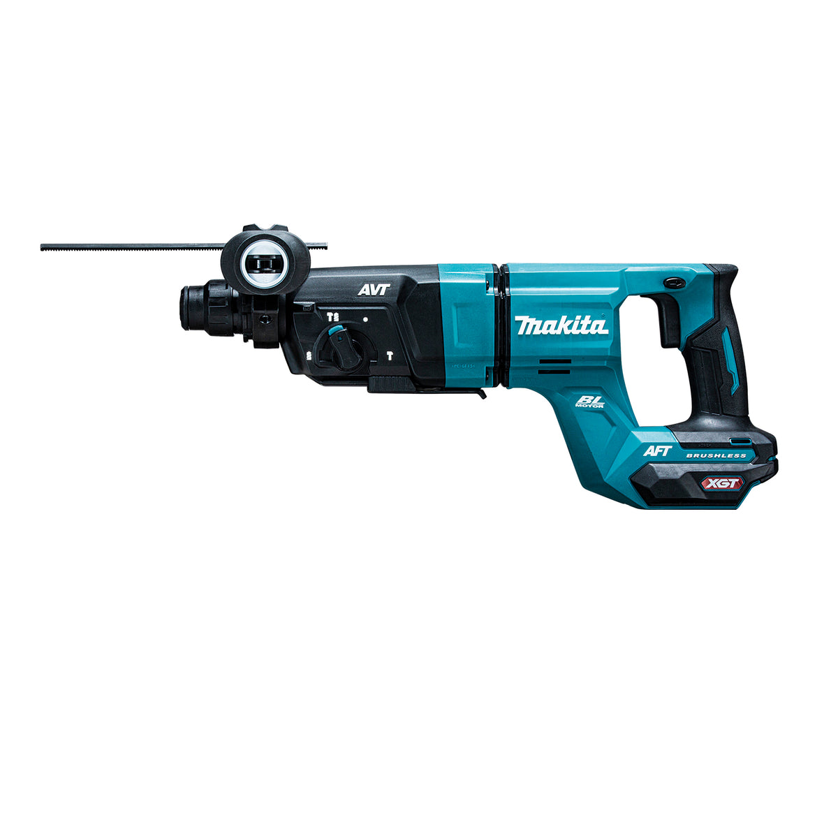 Makita Marteau perforateur sans fil 40Vmax XGT sans balais 1-1/8" SDS-PLUS avec AWS, machine seule HR007GZ