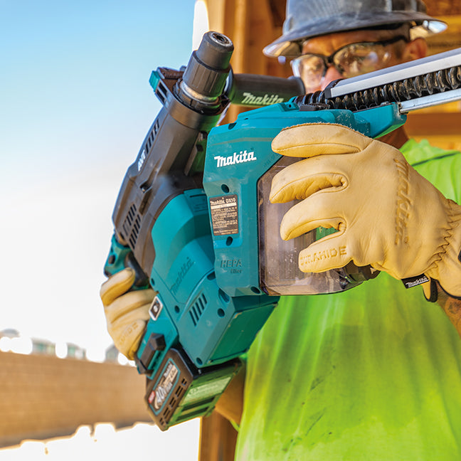 Makita Marteau perforateur sans fil 40Vmax XGT sans balais 1-3/16" SDS-PLUS avec AWS, DX10, kit avec 2 batteries 4.0Ah HR008GM202
