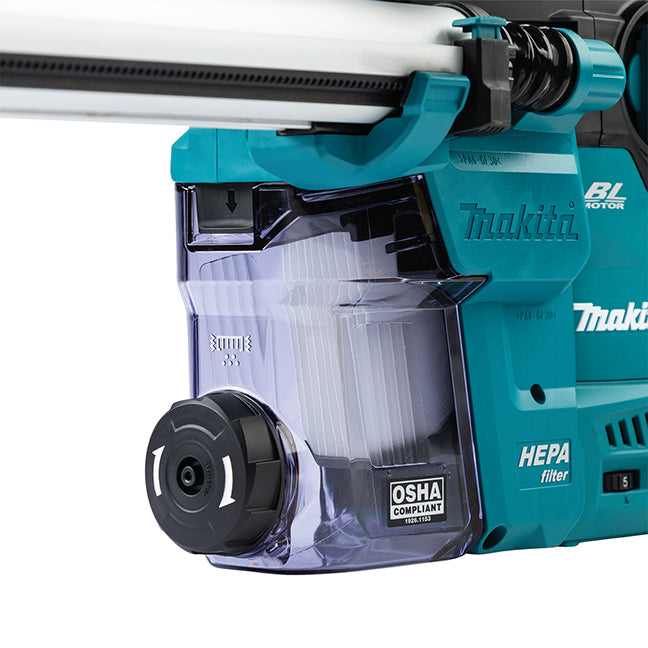 Makita Marteau perforateur sans fil 40Vmax XGT sans balais 1-3/16" SDS-PLUS avec AWS, DX10, kit avec 2 batteries 4.0Ah HR008GM202