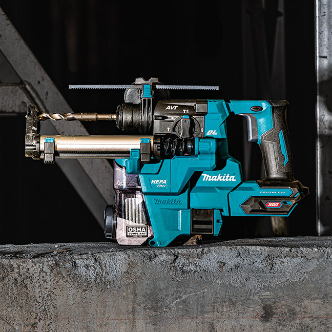 Makita Marteau perforateur compact sans fil 40Vmax XGT sans balais 13/16" SDS-PLUS, kit avec 1 batterie 2.5Ah HR010GD101